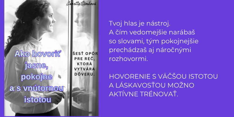 hovoriť jasne